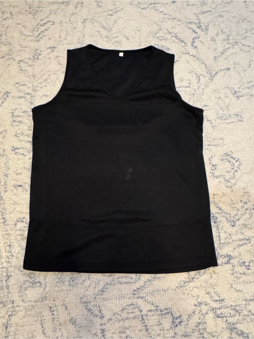 Everyday Black V-Neck Women's Tank Top